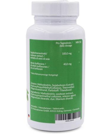 NaturElan Isoflavone with Soybean Extract Capsules - 90 Count | Menopause Support | Made in Germany | Premium Quality Supplements - Buy Online on GoSupps.com