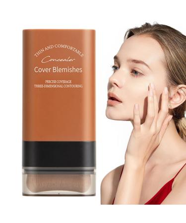 Weqizuerqi 20 g Hydrating Lightweight Foundation Stick with Brush AntiFoundation Stick Instant Concealing Foundation Stick Full Coverage Waterproof Thin and Comfort Cover 4 1 unit Lot de 1