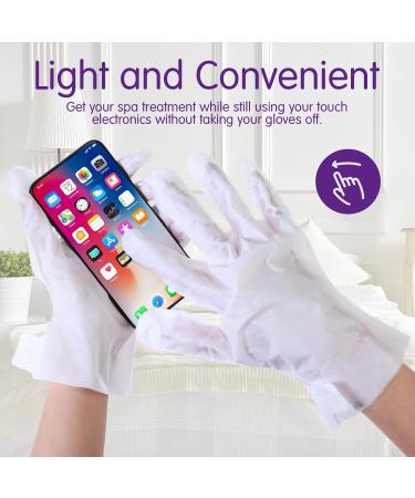 20 Pairs Moisturizing Hand Masks - Overnight Hydration for Dry Cracked Hands | Avocado Lavender Milk Honey - Buy Online on GoSupps.com