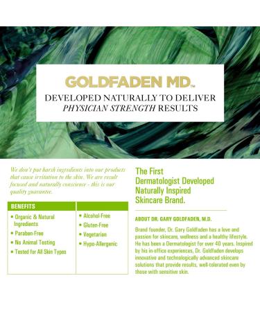 Goldfaden MD Needle-Less Line Smoothing Concentrate for Face & Neck | w/Seaweed Extract Hyaluronic Acid Hexapeptides Organic Red Tea Extract 1 Ounce 1 Fl Oz (Pack of 1) - Buy Online on GoSupps.com