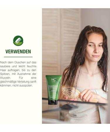 noxx HC Super Green LeaveIn Care hair cream 150 ml antibreakage supple ends shiny hair intensive moisture soft and smooth hair easy scanning 150 ml 150 ml 1er Pack - Buy Online on GoSupps.com