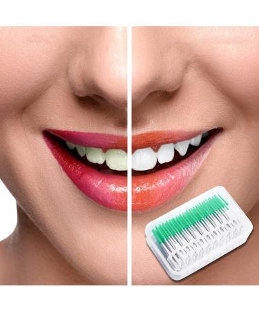 150 Sustainable Interdental Brushes - Soft Silicone for Thorough Tooth Cleaning | Eco-Friendly Oral Care - Buy Online on GoSupps.com