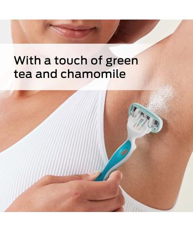 Schick Hydro Silk Sensitive Care Disposable Razors for Women - 9 Count, Pack of 3 (Green & White) - Buy Online on GoSupps.com