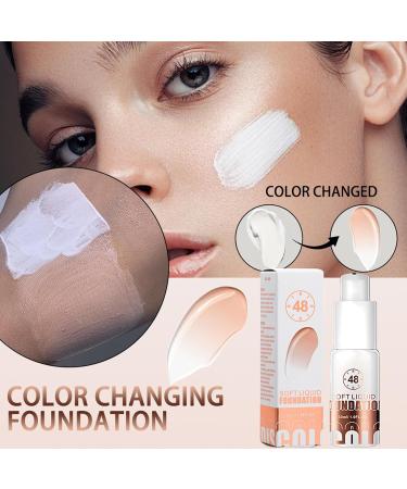  Poupangke Self-Adjusting Complexion for Mature Skin - High Foundation 30ml for Face | Waterproof Cream Concealer Face Makeup Base - Buy Online on GoSupps.com