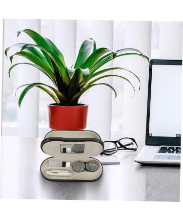 Goohochy 2-in-1 Portable Glasses & Contact Lens Case - Travel Organizer for Eyewear - Buy Online on GoSupps.com