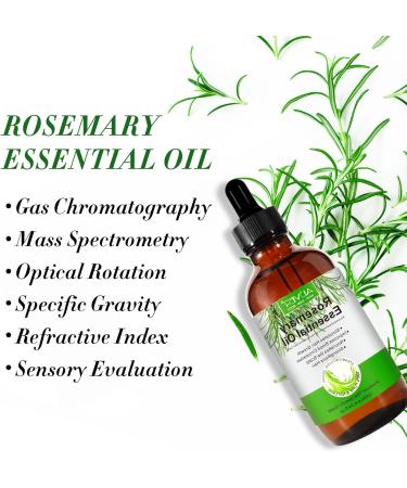 Rosemary Oil(120ml) Rosemary Essential Growth Oil for Hair Growth & Skin Care Improve Hair Loss and Nourishes Scalp Strengthens Hair Rid of Itchy and Dry Scalp for Men Women - Buy Online on GoSupps.com