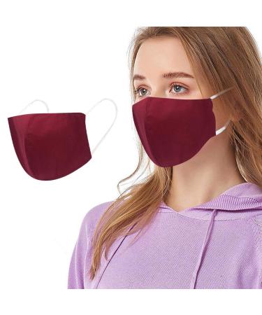 riou face mask with motif washable reusable mouth and nose protection scarf for women (I)