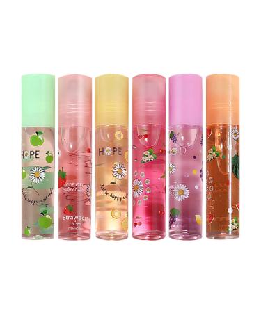 Small Flower And Little Daisy Transparent And Colorless Lip Oil Lipstick Moisturizing Moisturizing Moisturizing Moisturizing And Moisturizing Lip And Cheek Tint (A One Size) One Size A