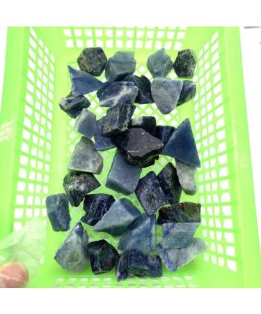 Natural Crystal Rough Natural Crystals and Stones 300g Natural Blue Sodalite Crystal Raw Rock Gemstone Gravel Stone for Home Decoration for Decoration - Buy Online on GoSupps.com