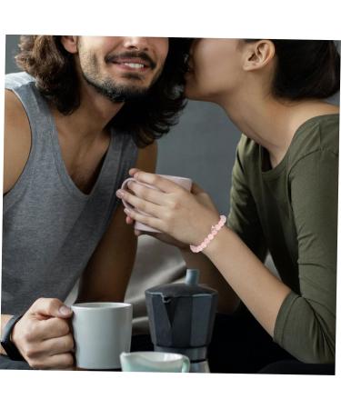 TENDYCOCO 2 Pairs Glass Miss Wrist Chain Letter 7.5x6cmx2pcs Assorted Colorx2pcs - Buy Online on GoSupps.com