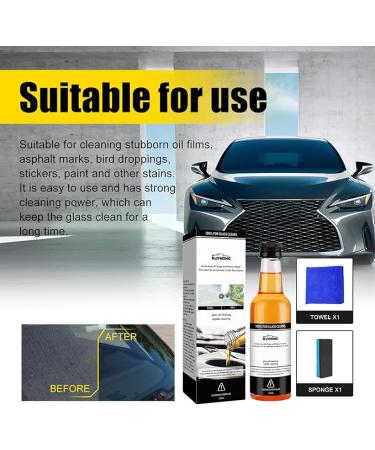 Generic Oil Film Remover for Glass - Pack of 2 - 150ml - Buy Online on GoSupps.com