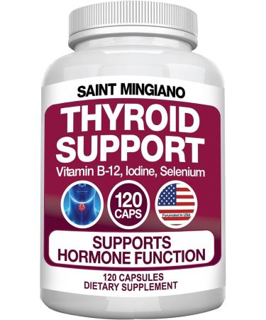 Saint Mingiano Electrolyte Tablets 100 Capsules - with - Thyroid Support Supplement - Buy Online on GoSupps.com