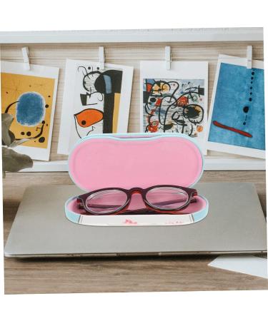 Partykindom Double-Layer Glasses Case - Space-Saving Family Travel Box Durable PU Leather Accessory for Trips & Lenses - Buy Online on GoSupps.com