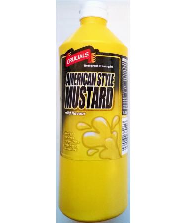 Crucials American Style Mild Mustard 1 x 1 Litre