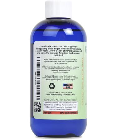 Good State Liquid Ionic Chromium (96 servings at 600 mcg - 8 fl oz) - Buy Online on GoSupps.com