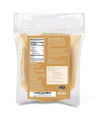 Healthworks Maca Powder Raw - 32oz | Certified Organic Flour for Keto, Vegan, Non-GMO | Premium Peruvian Origin for Breakfast, Smoothies, Baking & Coffee - Buy Online on GoSupps.com