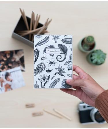 Grupo Erik Official Tropical BW 6x4 Photo Album - 36 Pockets - Black and White Family & Friend Gifts - Buy Online on GoSupps.com