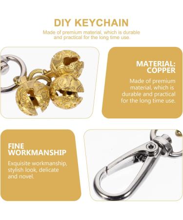 Milist Dog Collar with Bell - 12mm Pet Training Pendant for Cats & Dogs - Golden Key Riper Necklace - Buy Online on GoSupps.com