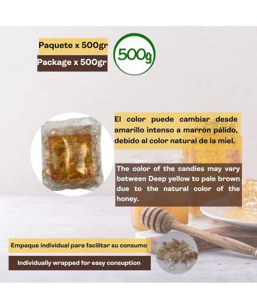  Propol-mel Honey-filled candies x 500g. Spanish and artisanal candies recommended for bad breath mouth and throat. - Buy Online on GoSupps.com