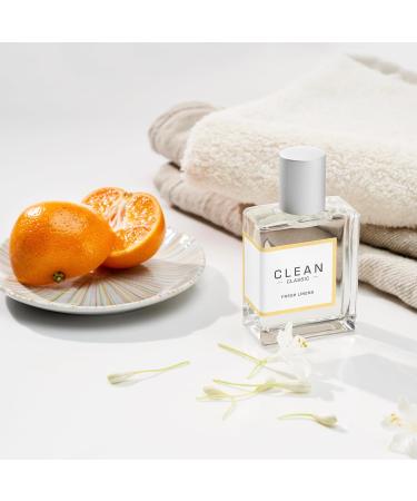 CLEAN CLASSIC Eau de Parfum Light Casual Perfume Layerable Spray Fragrance Formulated with Vegan Phthalate-Free & Paraben-Free Ingredients 1 Fl Oz (Pack of 1) Fresh Linens - Buy Online on GoSupps.com