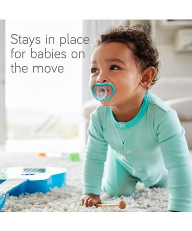 Nanobebe Active Baby Pacifier 4-36 Months | Jaw-Friendly Lightweight Ventilated | 100% Silicone & BPA-Free | Perfect Baby Gift | 4 Pack in Black & Gray - Buy Online on GoSupps.com