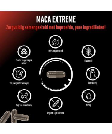VitaminVersand24 DE Maca Capsules Extreme 365 capsules High dose with 30000mg per daily portion Special extract 101 Vegan German Elite Nutrition - Buy Online on GoSupps.com