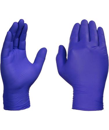 AMMEX Indigo Nitrile Exam Gloves 3 Mil - Latex & Powder Free - Textured Disposable Gloves - Medium (1000 Count) - Buy Online on GoSupps.com