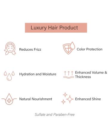 Gold Series Argan Oil - 100% Natural Hair Growth & Moisturizing Oil for Dry Damaged Hair (3.4 Fl. oz) | Shine & Gloss Enhancer - Buy Online on GoSupps.com