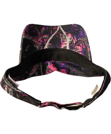 Muddy Girl Pink Camo Visor Cap - Women's Hat with Wicking Sweatband - Buy Online on GoSupps.com