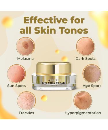 ABERA Melasma Cream (Premium Version) - Cream for Skin Care and Hydration Promoting Radiant and Healthy-Looking Skin Suitable for Sensitive Skin (1 Box + Gift) - Buy Online on GoSupps.com