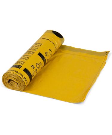 Extra Strong Yellow Recycling Bags 27 - 90 Liters DSD Compliant | Durable Eco-Friendly Solutions - Buy Online on GoSupps.com