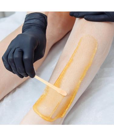 100 Wood Wax Pencils - Salon Quality Eyebrow Wax Chopsticks & Spatulas for Hair Body & Smooth Skin - Buy Online on GoSupps.com