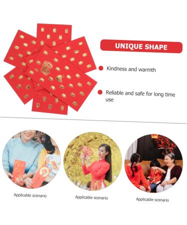 Abaodam 48 Pcs Year of The Rabbit Red Envelope Bag Pocket Wallet Gift Card Wallet Cartoon Wallet New Year Money Envelope Chinese Money Packets Chinese Red Envelopes 2023 Zodiac Red Packet - Buy Online on GoSupps.com