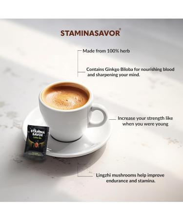 Buy Stamina Savor Thai Herbal Instant Coffee Mix Energizing Coffee & Herbal Blend for Enhanced Wellness (10 Sachets x 15g) - International Shipping Available - Buy Online on GoSupps.com
