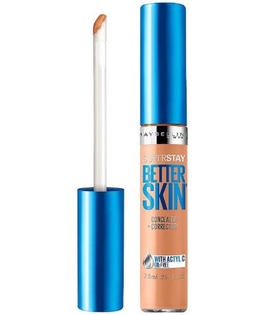 Maybelline New York SuperStay Better Skin Concealer + Corrector Medium/Deep 0.25 oz (Pack of 2) - Buy Online on GoSupps.com
