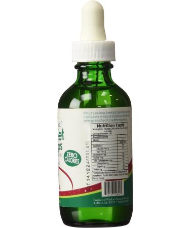 Sweet Leaf Wisdom Stevia Cola Liquid 2 oz - Natural Sugar-Free Sweetener - Buy Online on GoSupps.com