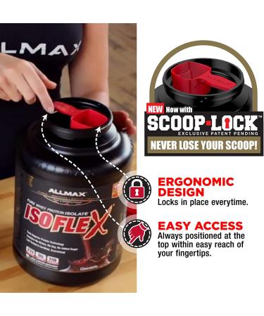 ALLMAX Nutrition Isoflex Whey Protein Isolate Vanilla 2 lbs - Ion-Charged Filtration - Buy Online on GoSupps.com