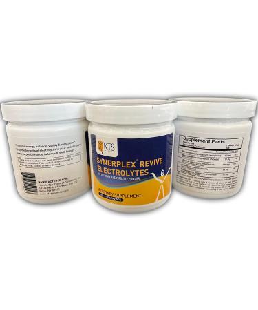 Synerplex Revive Electrolyte Powder: Best Complete Formula for Hydration, Detoxification, and Cramp Reduction - Buy Online on GoSupps.com