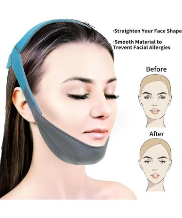 Baby Fund Anti-Snoring Chin Ring Device for CPAP Users | Best Snoring Solution | Adjustable Face Strap V-Line Mask (Blue) - Buy Online on GoSupps.com