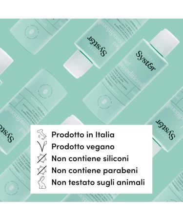 Syster Moisturizing Hair Rinse with Jojoba Oil - Vegan & Paraben-Free for Curly Greasy Frizzy Dry Hair - 150ml Made in Italy - Buy Online on GoSupps.com