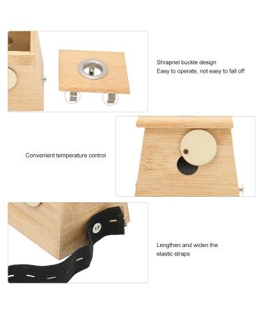 Buy Moxibustion Box - 2 Pieces Bamboo Moxa Roller Stick Holder for Acupuncture | International Shipping - Buy Online on GoSupps.com