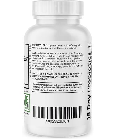15-Day Probiotic Cleanse for Digestive Health | Shelf Stable Probiotic Supplement for Gut Balance | Supports Regularity, Constipation, and Bloating | Men, Women, Adults - Buy Online on GoSupps.com