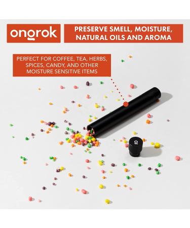 ONGROK Premium King Storage Tube - Lightweight Aluminum Holder, Black | Discreet & Opaque - Buy Online on GoSupps.com