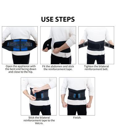 Aptoco Back Brace for Lower Back Pain Relief | Invisible Lumbar Support Belt | Breathable Posture Corrector with 4 Stays | Medium (Waist 35-40.5) - International Shipping Available - Buy Online on GoSupps.com