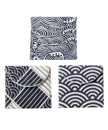 Hunger Sanitary Napkins Bag Menstrual Cup Pouch Nursing Pad Holder (Pack of 3) (Q513404) - Buy Online on GoSupps.com