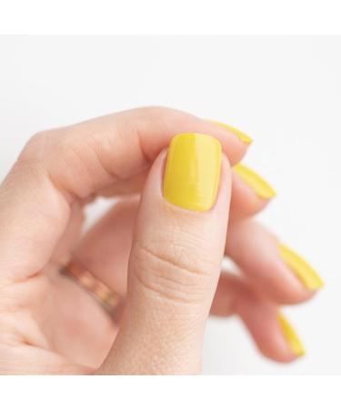 AVOA Beauty Mellow Yellow Nail Foil - Opaque Pastel Yellow Self-Adhesive Nail Wraps | Long-Lasting 16 Pack - Buy Online on GoSupps.com