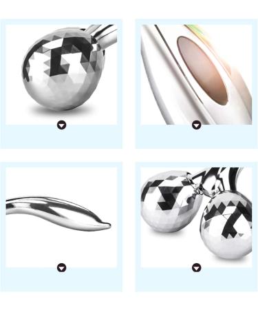 CINY 3D Roller Face Massager - Silver - Buy Online on GoSupps.com