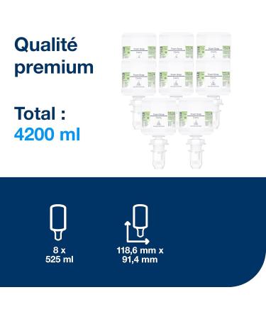  Tork Tork Mini Clear Foam Hand Soap S5 Airtight Bottle 8 x 525 ml 525202 - Buy Online on GoSupps.com