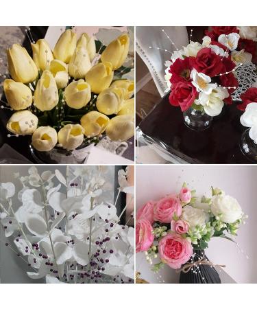 Beaded Stick Bride Wedding Pearl Bouquet Decoration - 50pcs (Gold) - Buy Online on GoSupps.com