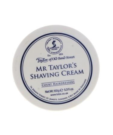 Taylor of Old Bond Street Mr. Taylor's Shaving Cream Jar | Luxury Shaving Cream for a Smooth Shave | International Shipping Available - Buy Online on GoSupps.com
